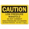 Signmission OSHA Caution, 7" Height, Rigid Plastic, OS-CS-P-710-L-19201 OS-CS-P-710-L-19201 - alternate 1